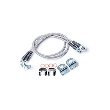 Teraflex BRAKE LINE KIT, FRONT JK, 26 INCH WITH HARDWARE 4353310